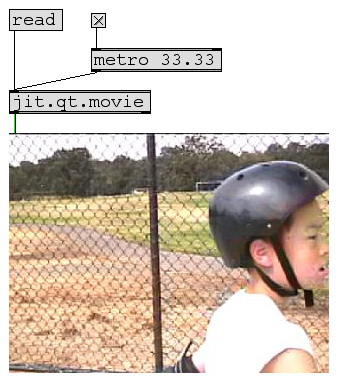 simplest video file player