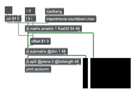 Get column from jit.matrix Get column from jit.matrix